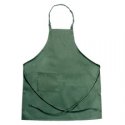 Bib Apron-Blended w/ Side Pkt - Full Length - Hunter Green