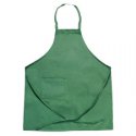 Bib Apron-Blended w/ Side Pkt - Full Length - Kelly Green