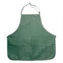 Bib Apron 3 Pkt w/adj Neck Band - Hunter Green