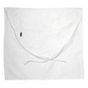 Bistro Apron w/Side Pocket - White