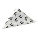 White bandanna (with Black Chef Logo) Cotton