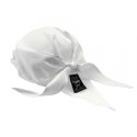 White Scarf Hat Cotton