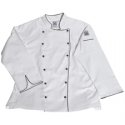 Brigade Jacket w/Blue Piping Chef-tex™ PC-Blend