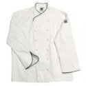 Corporate Jacket w/Black Piping Chef-tex™ PC