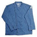 Stone Washed Blue Denim Cuisinier Jacket-Cotton