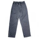 Black/White Pin-Stripe Slim Fit Pants Cotton