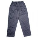 Red/Gray Soho Stripe E-Z Fit Pants Cotton