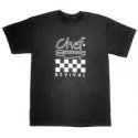 Black T-Shirt Chef Logo Cotton