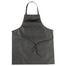 "Majesty" (Nylon w/Vinyl Backing) Bib Apron - Black