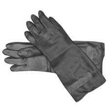 Neoprene Flock Lined Glove 15.5" - Black