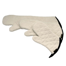 Terry Oven Mitts - Heavy Duty