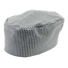 Hounds Tooth Pill Box Hat PC-Blend