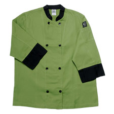 Mint/BK Trim 24/7 Jacket 3/4 Sleeve PC-Blend