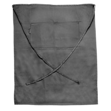 Bistro Apron w/Two Middle Pockets - Black