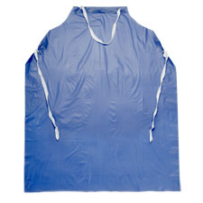 Vinyl Dishwashing Apron - Blue - 8 Mil