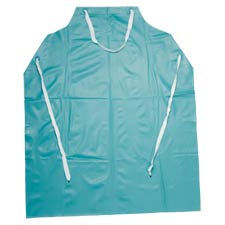 Vinyl Dishwashing Apron - Green - 20 Mil