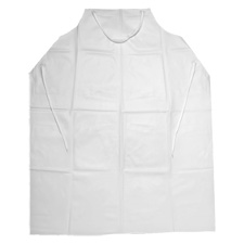 Vinyl Dishwashing Apron - White - 20 Mil